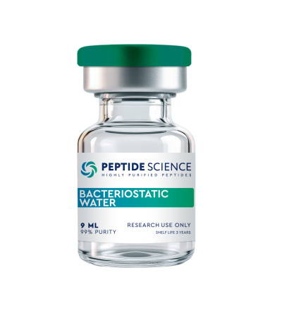Bactericidal water 9 ml (Bacteriostatic water), Peptide Science bottle